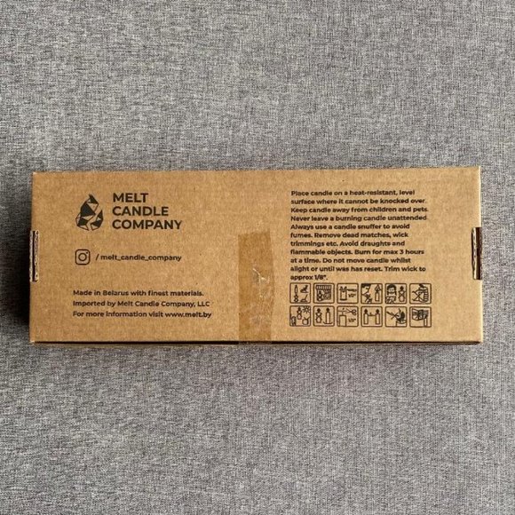 10 IVORY Dinner Taper Candles 10 Inch Unscented Dripless Candlesticks - Picture 3 of 4